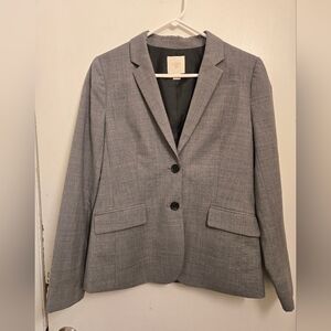 J Crew Womens Original Schoolboy Blazer In Gray Size 10